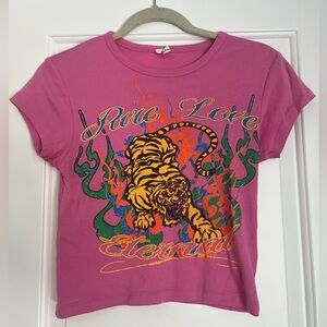 Urban Outfitters Pink Baby Tee